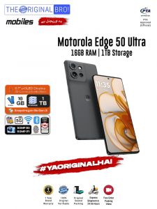 Motorola Edge 50 Ultra - 16GB RAM - 1TB Storage - Easy Monthly Installments - PTA Approved - 1 Year Official Warranty - The Original Bro Mobiles - TOB70